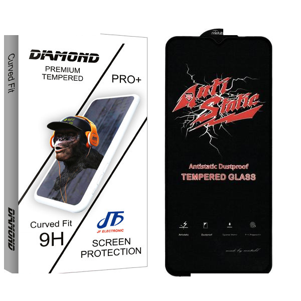 محافظ صفحه نمایش جی اف مدل Diamond Anti Static مناسب برای گوشی موبایل تی سی ال 30 SE محافظ صفحه نمایش جی اف مدل Diamond Anti Static مناسب برای گوشی موبایل تی سی ال 30 SE