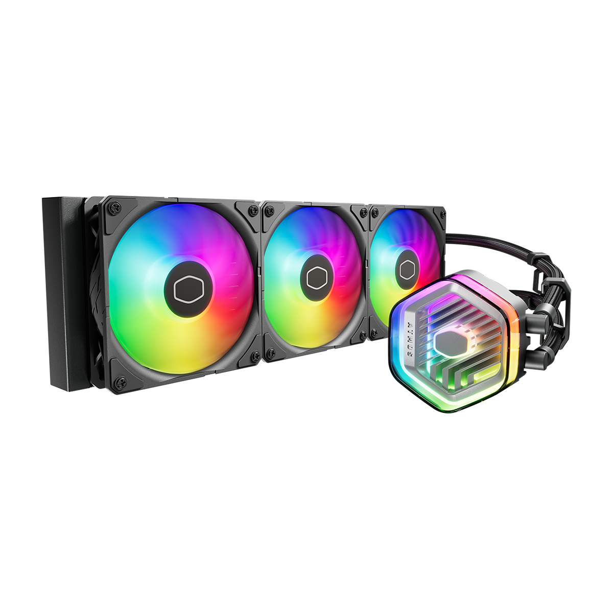 خنک کننده پردازنده مایع کولر مستر مدل MasterLiquid 360 Atmos خنک کننده پردازنده مایع کولر مستر مدل MasterLiquid 360 Atmos
