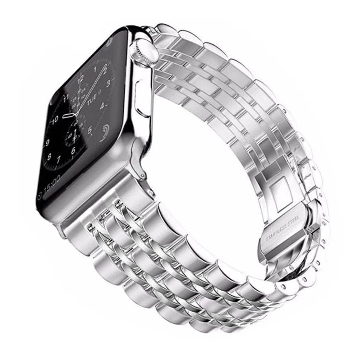 بند اپل واچ 42-44 میلی متری مدل 7-Bead-طلایی