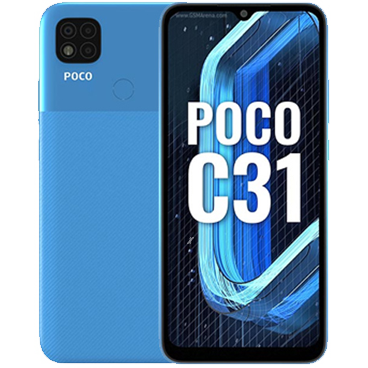 گوشی موبایل شیائومی مدل Poco C31 ظرفیت 32 گیگابایت - رم 3 گیگابایت