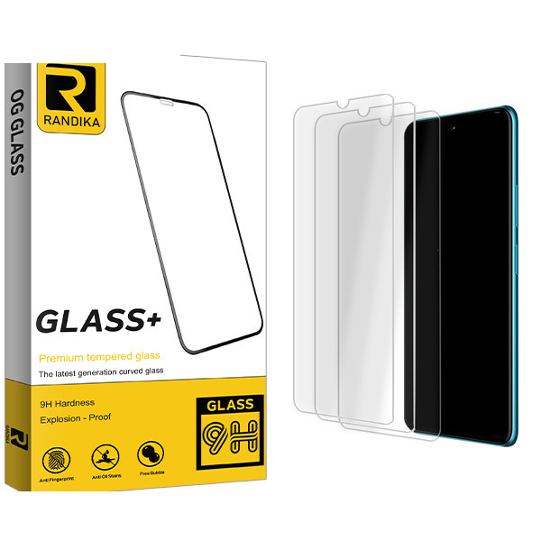 محافظ صفحه نمایش شیشه ای راندیکا مدل Randika Glass MIX3 مناسب برای گوشی موبایل جی پلاس P10 بسته سه عددی محافظ صفحه نمایش شیشه ای راندیکا مدل Randika Glass MIX3 مناسب برای گوشی موبایل جی پلاس P10 بسته سه عددی