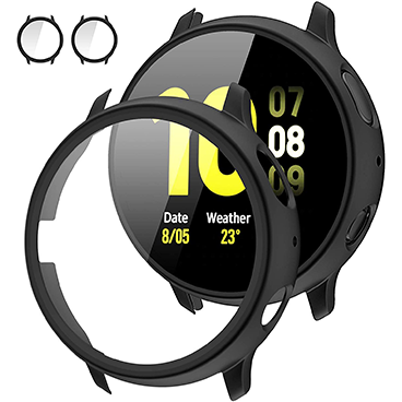 محافظ صفحه نمایش و قاب دور مناسب  برای مدل Active 2 سایز 40 میلی متر