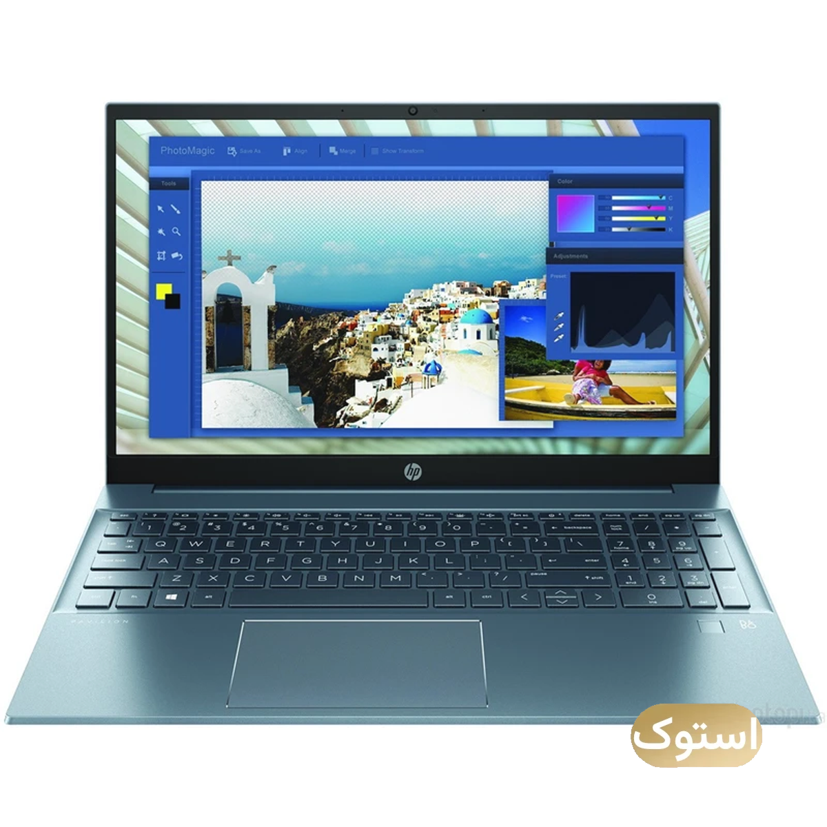 لپ تاپ استوک Open Box - اچ پی 15.6 اینچی مدل Pavilion 15 Ryzen 7 5700U 8GB 512GB - آبی لپ تاپ استوک Open Box - اچ پی 15.6 اینچی مدل Pavilion 15 Ryzen 7 5700U 8GB 512GB - آبی