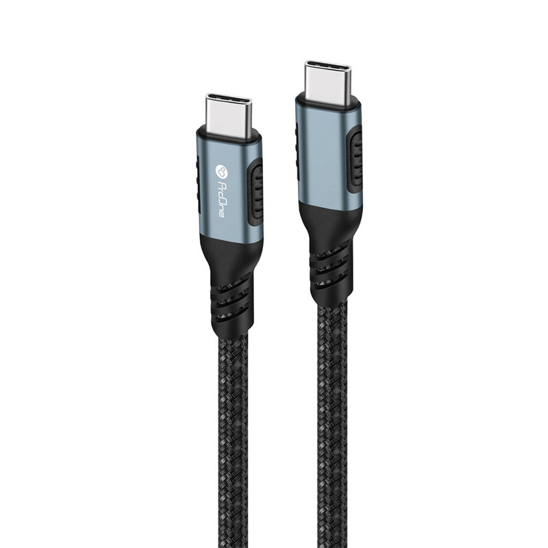 کابل افزایش طول تایپ سی پرووان مدل PCC117 50W PD طول 1.5 متر