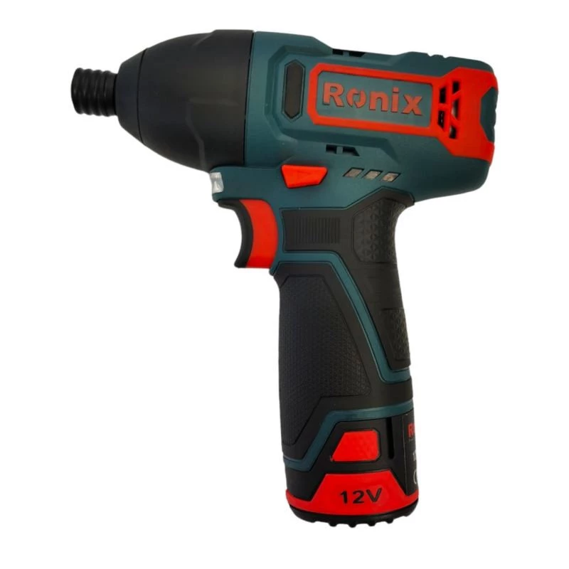 پیچ گوشتی شارژی رونیکس 12 ولت مدل 8104K-چند رنگ 