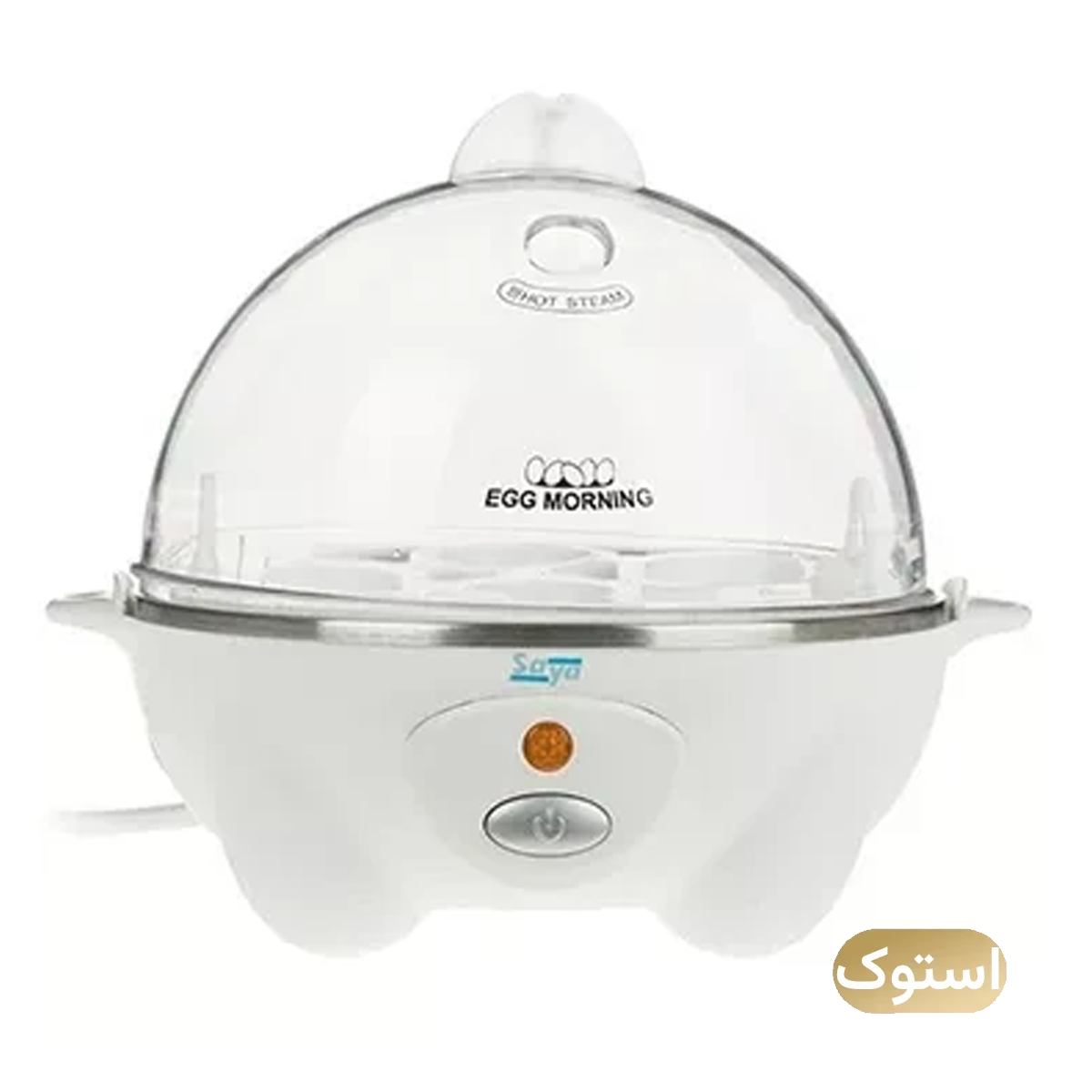 تخم مرغ پز استوک Open Box - پارس خزر مدل Egg Morning - مشکی تخم مرغ پز استوک Open Box - پارس خزر مدل Egg Morning - مشکی