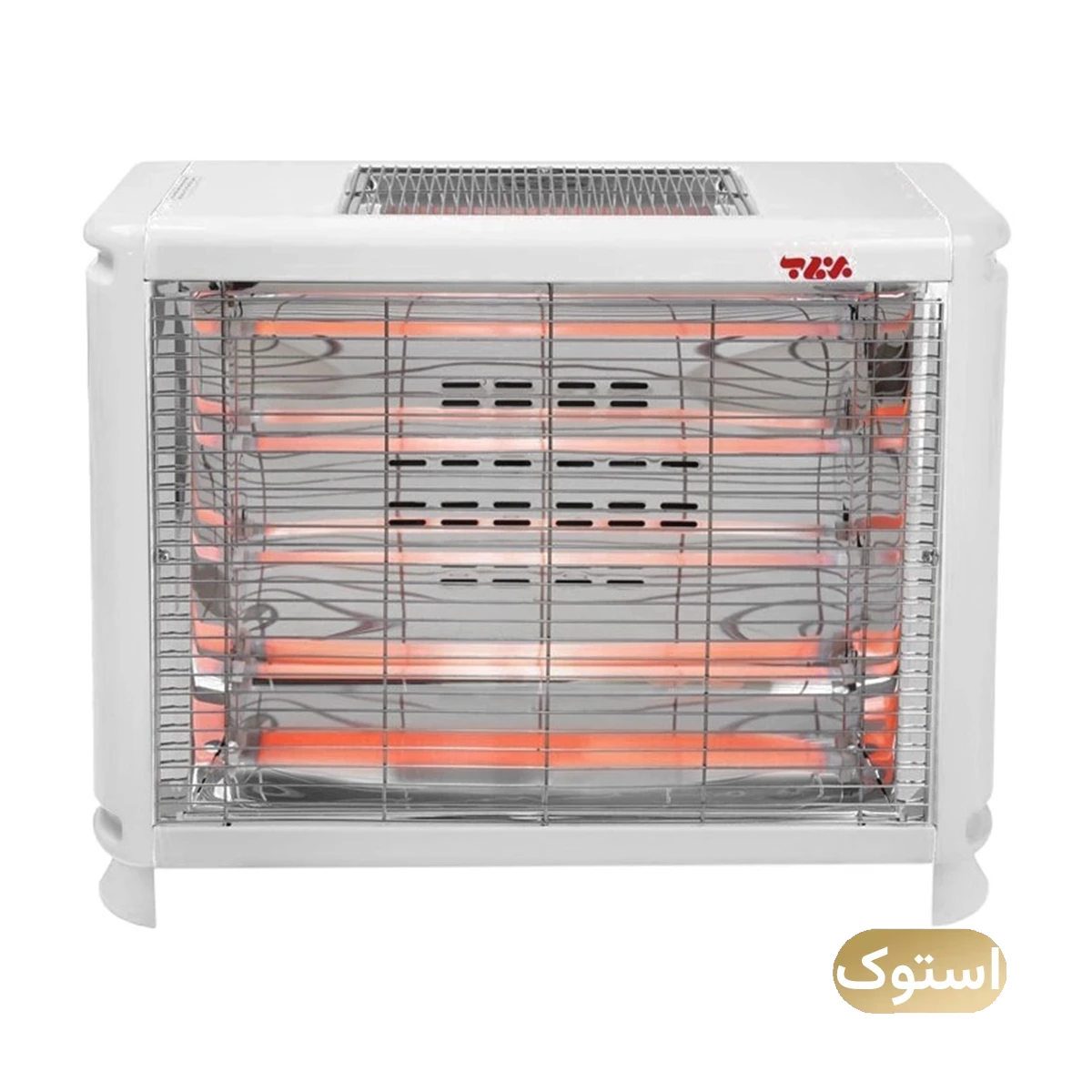 بخاری برقی فن دار استوک Open Box - برفاب مدل QH-3000 - سفید کد 01 بخاری برقی فن دار استوک Open Box - برفاب مدل QH-3000 - سفید کد 01