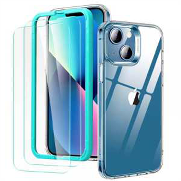 کاور ای اِس آر مدل Classic Hybrid مناسب برای گوشی موبایل اپل iPhone 13 mini به همراه محافظ صفحه نمایش 