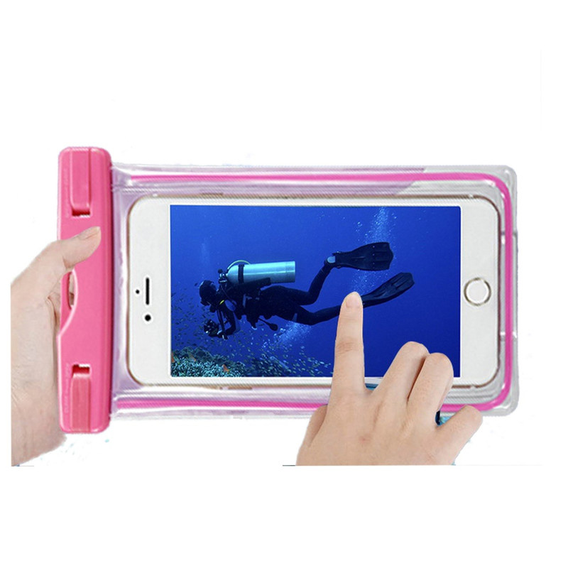 کیف ضد آب مدل AQUA POUCH مناسب برای گوشی موبایل 5.5 اینچی کیف ضد آب مدل AQUA POUCH مناسب برای گوشی موبایل 5.5 اینچی