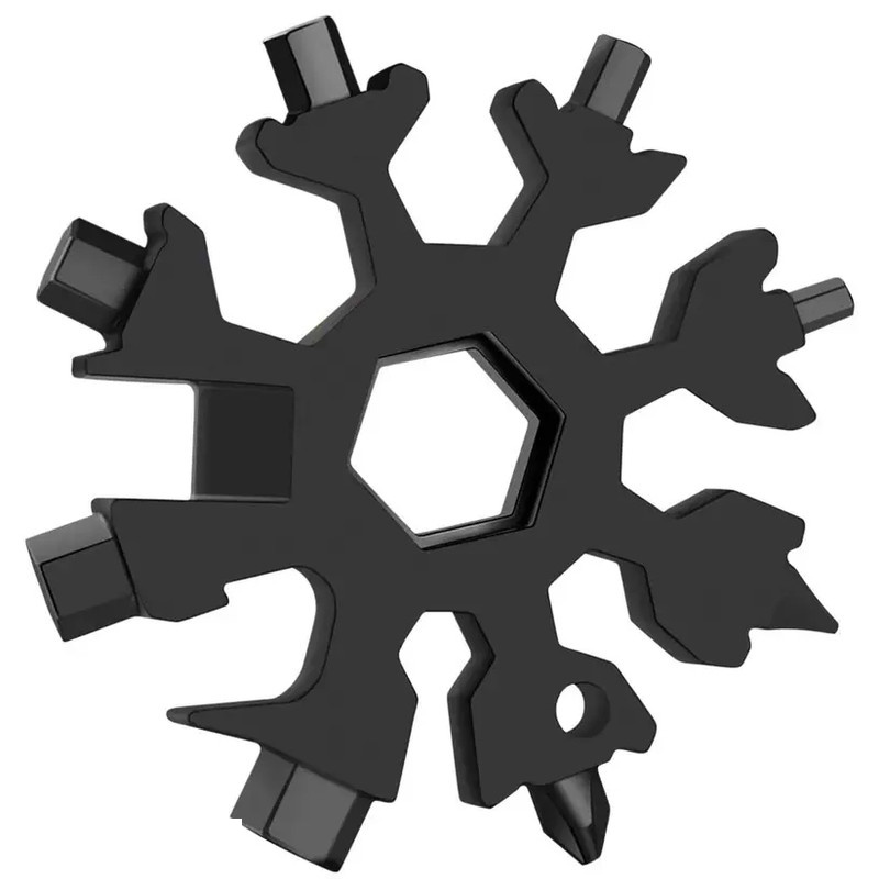 ابزار چندکاره هارمن مدل SNOW FLAKE BLACK 18 IN 1 ابزار چندکاره هارمن مدل SNOW FLAKE BLACK 18 IN 1
