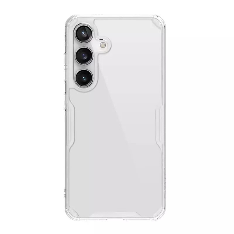 کاور گوشی سامسونگ Galaxy S24 Plus نیلکین مدل Nature TPU Pro-بی رنگ کاور گوشی سامسونگ Galaxy S24 Plus نیلکین مدل Nature TPU Pro-بی رنگ