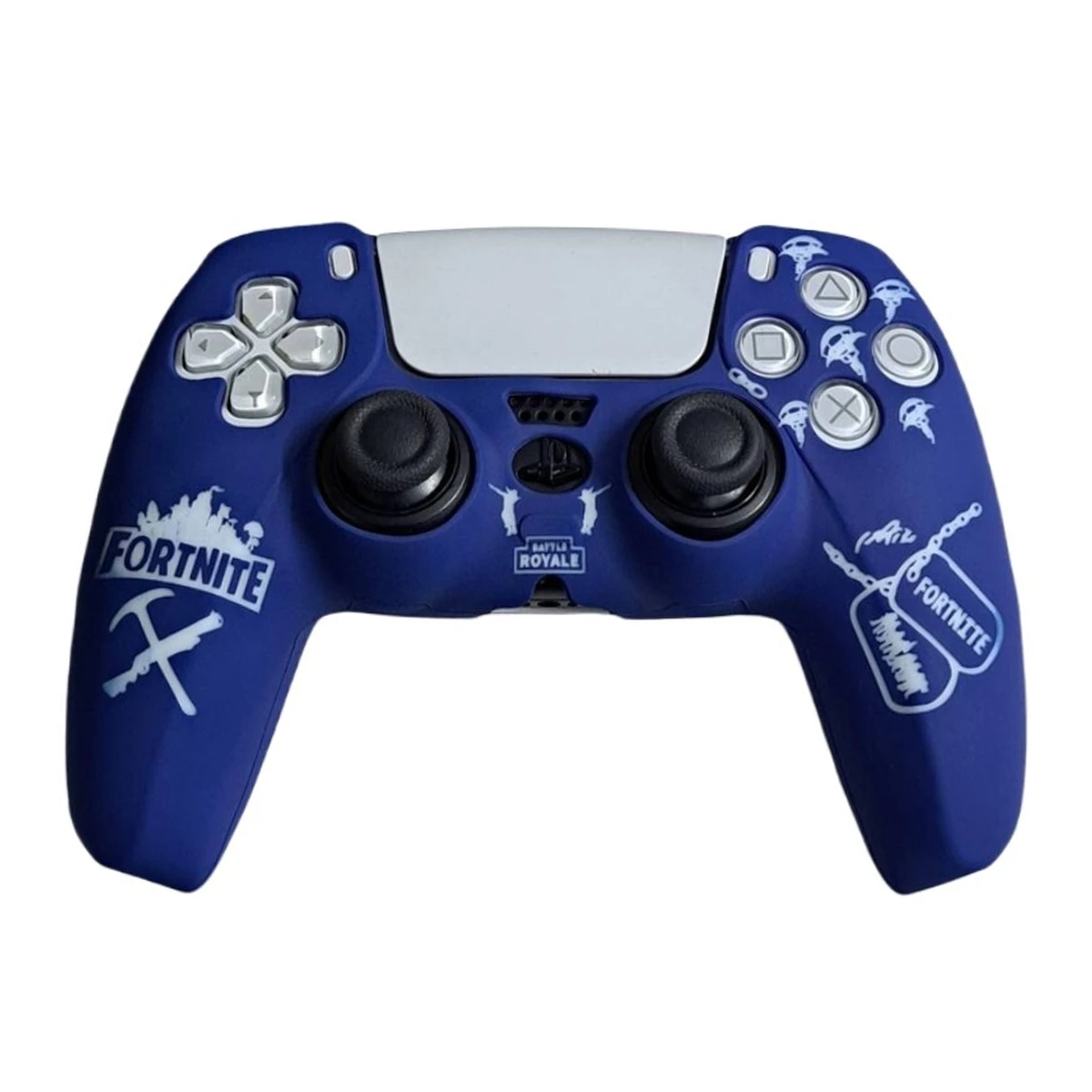 روکش دسته بازی Deadskull PS5 طرح Fortnite زمینه آبی-آبی روکش دسته بازی Deadskull PS5 طرح Fortnite زمینه آبی-آبی