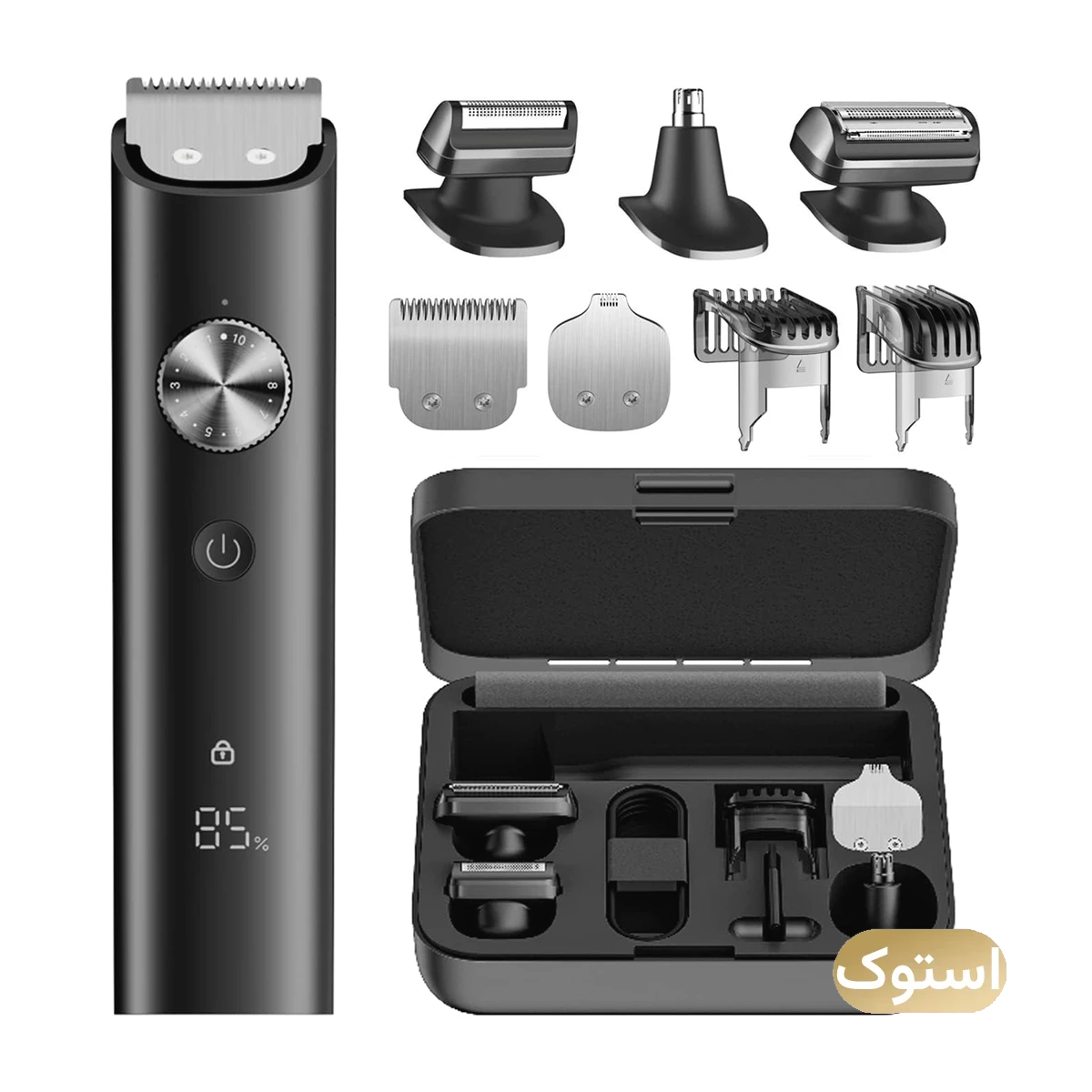 ماشین اصلاح سر و صورت استوک Open Box - شیائومی Grooming Kit Pro XMGHT2KITLF - مشکی ماشین اصلاح سر و صورت استوک Open Box - شیائومی Grooming Kit Pro XMGHT2KITLF - مشکی