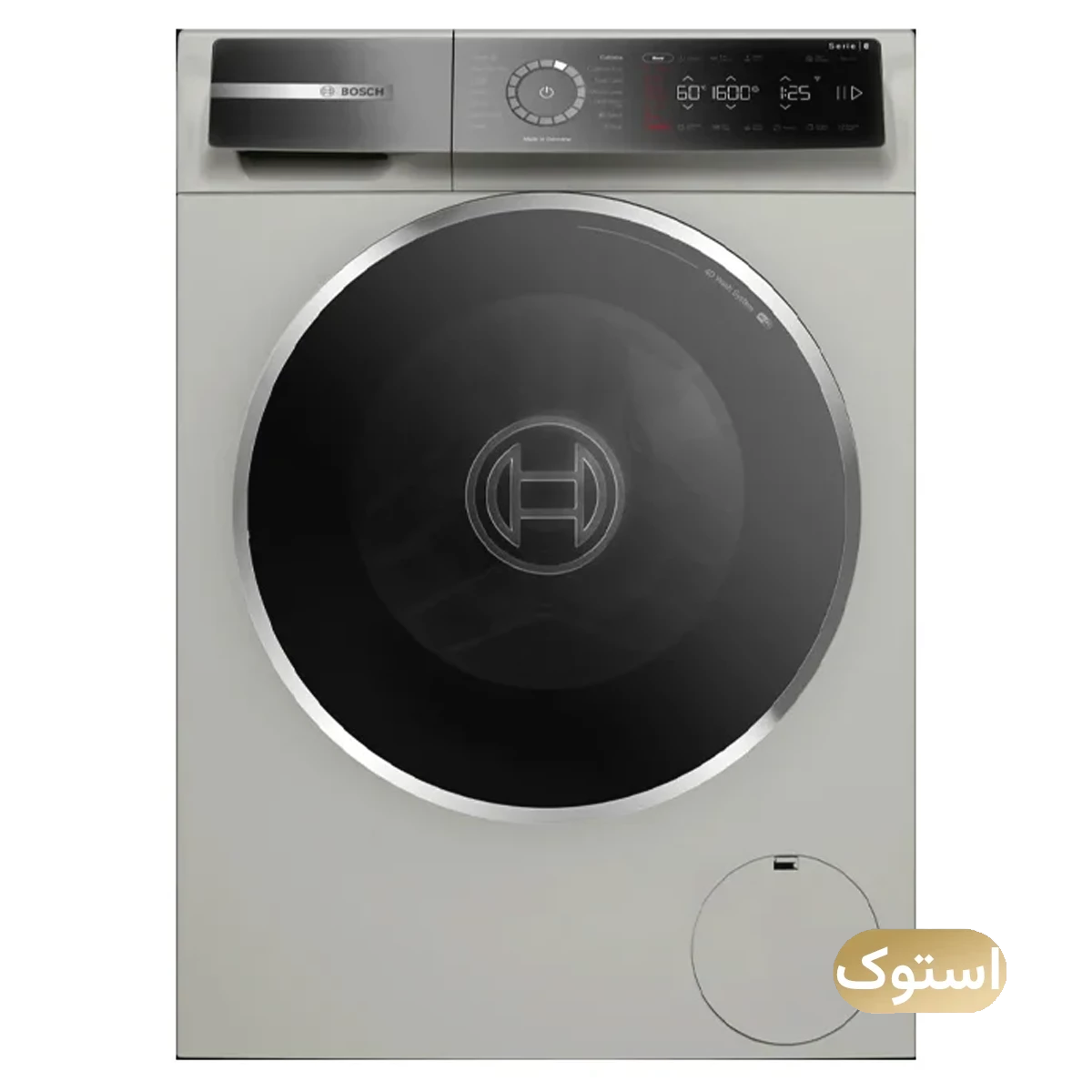 ماشین لباسشویی 10 کیلویی استوک Open Box - بوش مدل WGB2560XGC - اینوکس ماشین لباسشویی 10 کیلویی استوک Open Box - بوش مدل WGB2560XGC - اینوکس