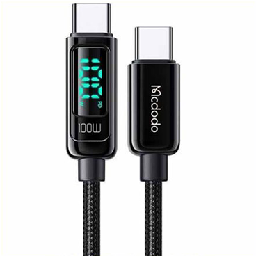 کابل تایپ سی به تایپ سی مک دودو مدل CA-8820 به طول 1.2 متر کابل تایپ سی به تایپ سی مک دودو مدل CA-8820 به طول 1.2 متر