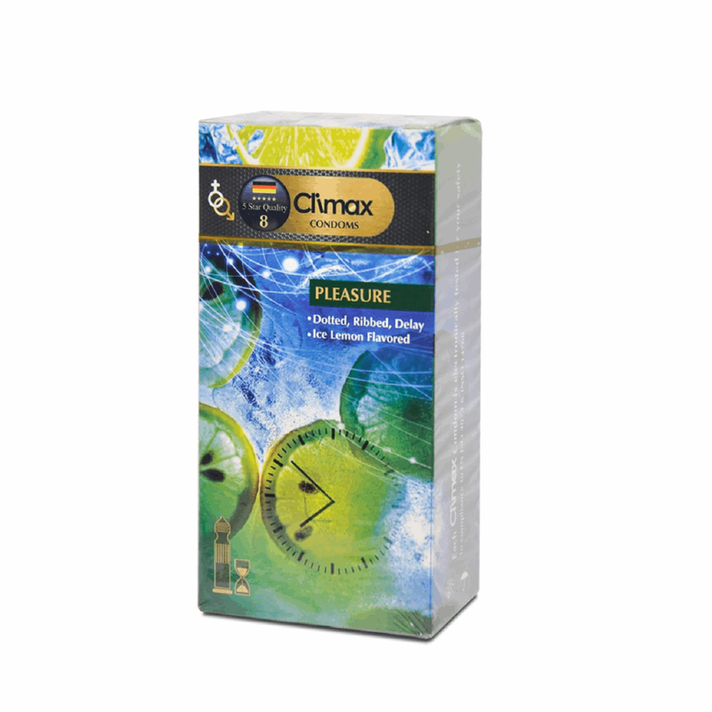 کاندوم کلایمکس مدل Pleasure 8 بسته 12 عددی کاندوم کلایمکس مدل Pleasure 8 بسته 12 عددی
