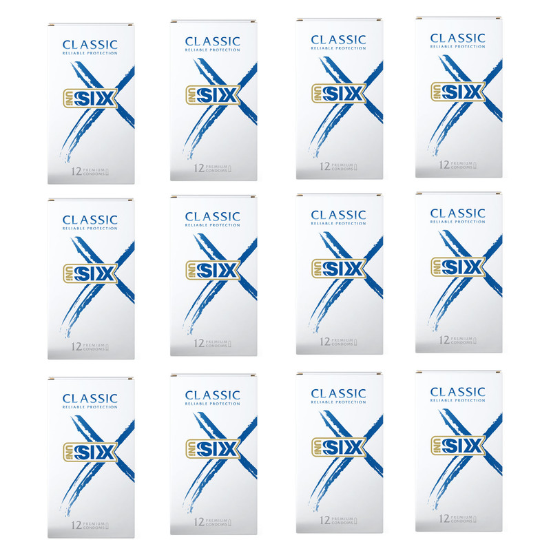 کاندوم سیکس مدل Classic-N m دوازده بسته 12 عددی کاندوم سیکس مدل Classic-N m دوازده بسته 12 عددی