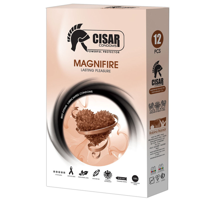 کاندوم سزار مدل Magnifier بسته 12 عددی کاندوم سزار مدل Magnifier بسته 12 عددی