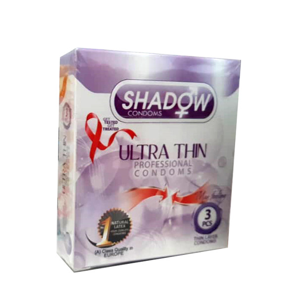 کاندوم شادو مدل ULTRA THIN بسته 3 عددی کاندوم شادو مدل ULTRA THIN بسته 3 عددی