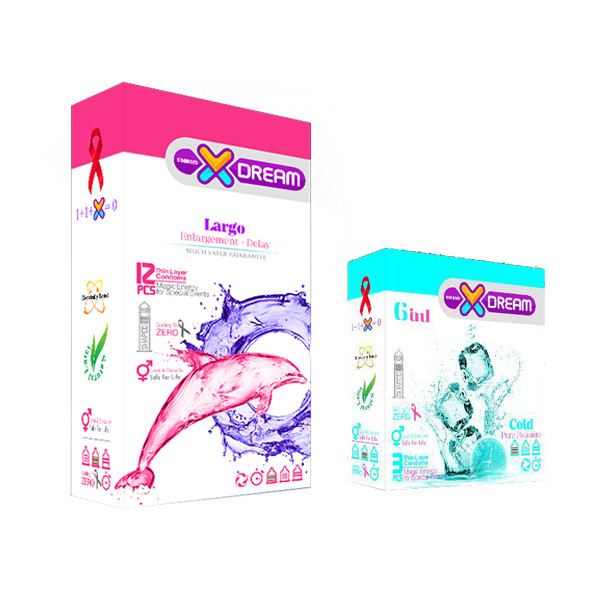 پک بهداشتی جنسی ایکس دریم مدل X1 مجموعه 2 عددی پک بهداشتی جنسی ایکس دریم مدل X1 مجموعه 2 عددی