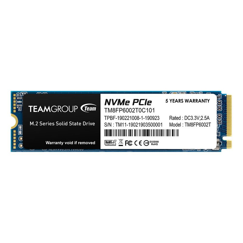 هارد اس اس دی اینترنال تیم گروپ مدل MP33 NVMe M.2 ظرفیت 1 ترابایت هارد اس اس دی اینترنال تیم گروپ مدل MP33 NVMe M.2 ظرفیت 1 ترابایت