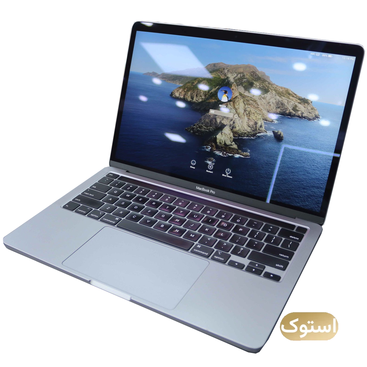 لپ تاپ استوک Used - اپل 13.3 اینچی مدل MacBook Pro 2020 i5 2020 8GB 512GB - خاکستری