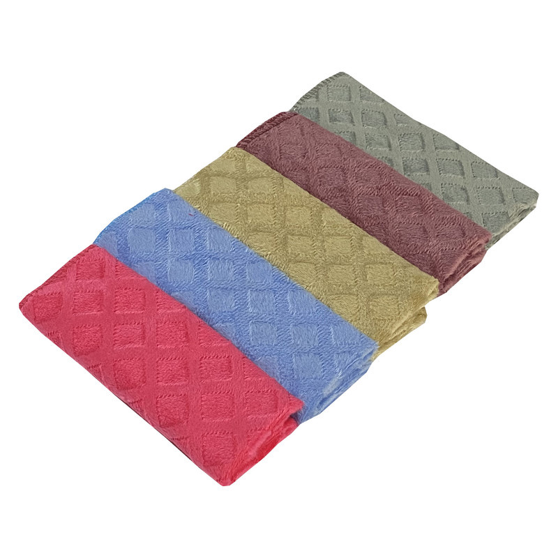 دستمال آشپزخانه شایسته مدل حوله ای 5T بسته 5 عددی دستمال آشپزخانه شایسته مدل حوله ای 5T بسته 5 عددی