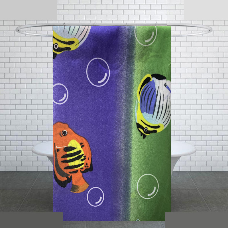 پرده حمام کد PH145 سایز 170x200 سانتی متر پرده حمام کد PH145 سایز 170x200 سانتی متر