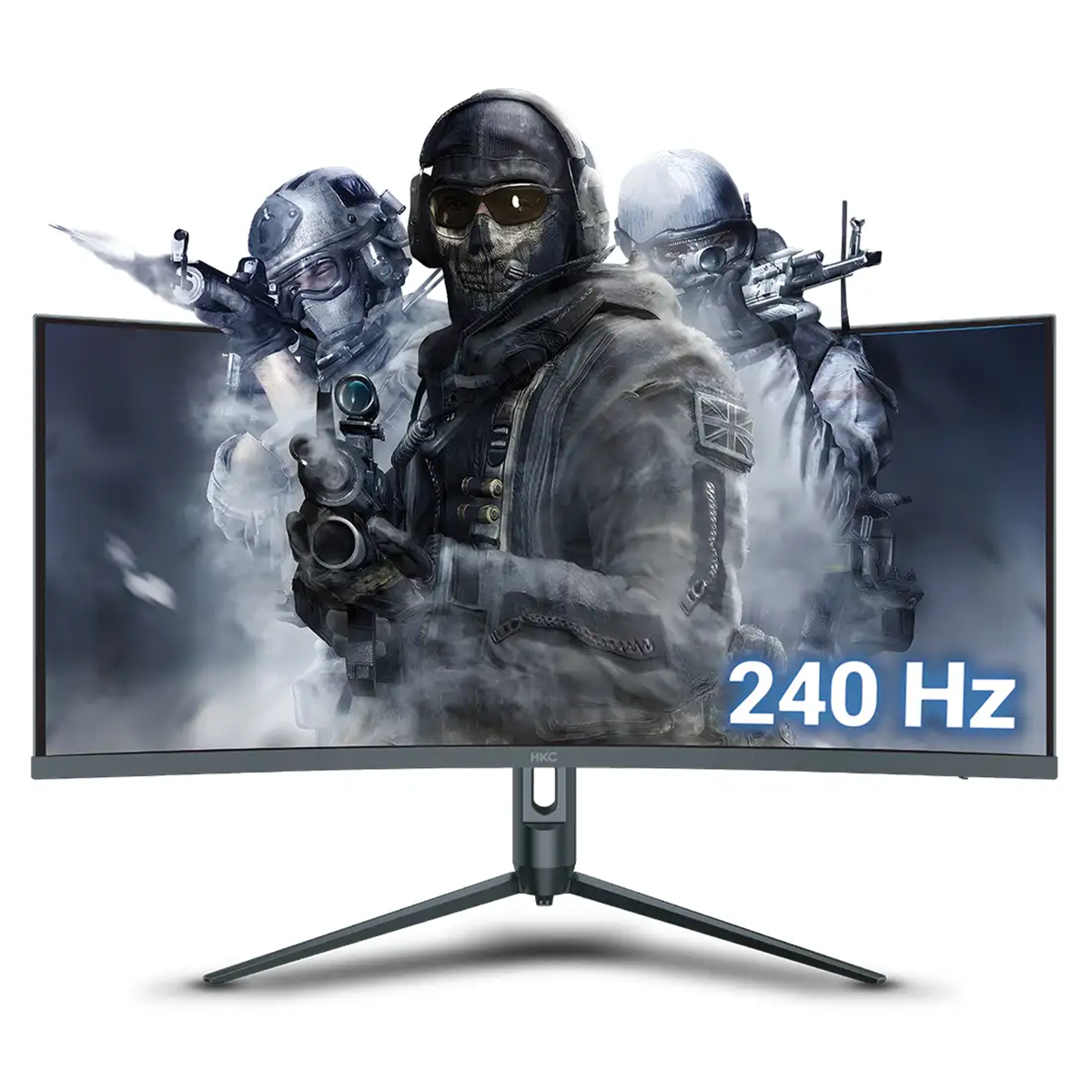مانیتور گیمینگ خمیده اچ کا سی مدل MG34H18Q240 سایز 34 اینچ