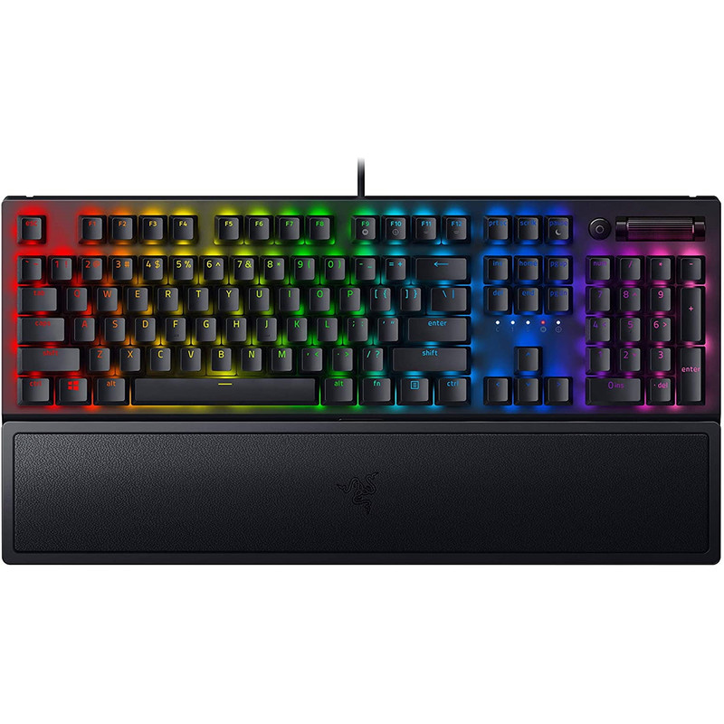 کیبورد مخصوص بازی ریزر مدل Blackwidow v3 Green swithes کیبورد مخصوص بازی ریزر مدل Blackwidow v3 Green swithes