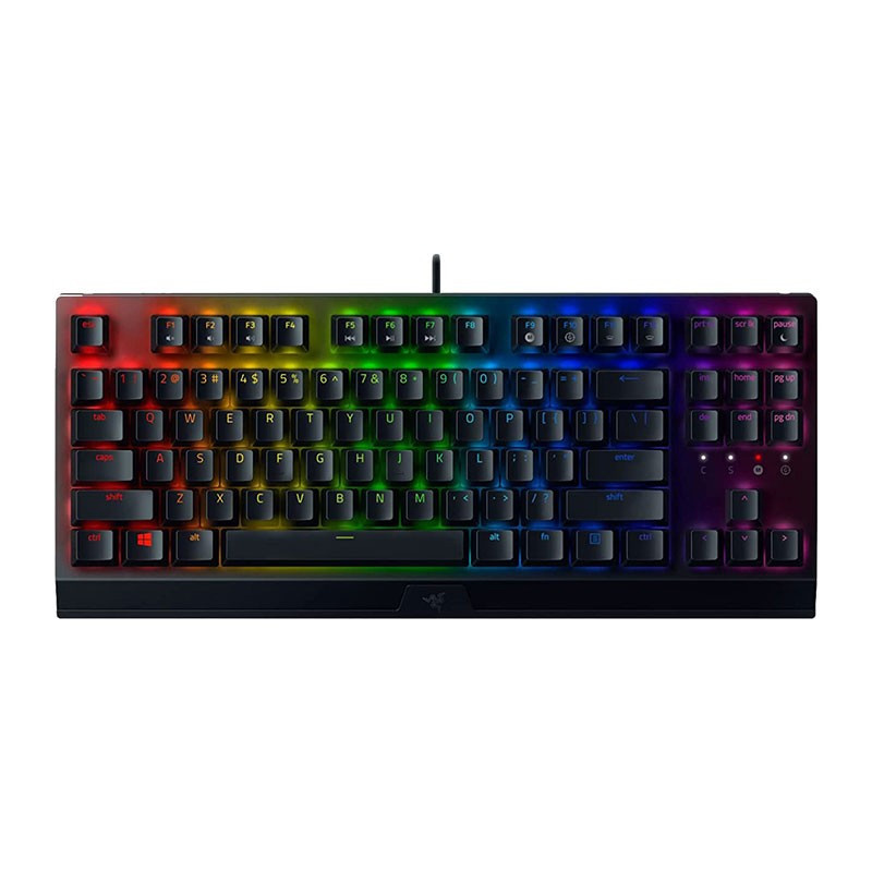 کیبورد ریزر مدل BLACKWIDOW V3 TENKEYLESS (YELLOW SWITCH) کیبورد ریزر مدل BLACKWIDOW V3 TENKEYLESS (YELLOW SWITCH)