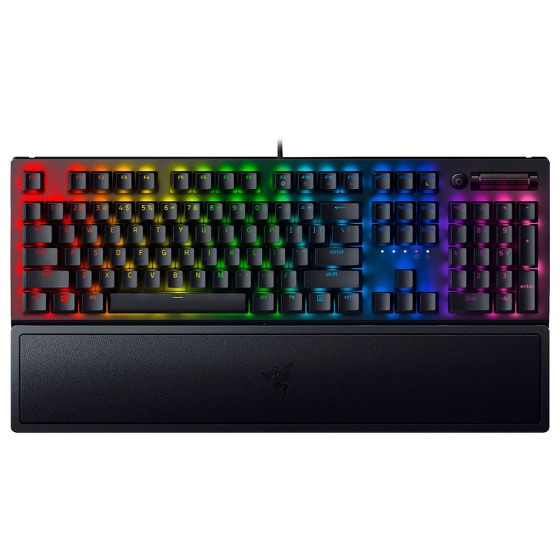 کیبورد مخصوص بازی ریزر مدل BLACKWIDOW V3 YELLOW SWITCH ( LINEAR ) کیبورد مخصوص بازی ریزر مدل BLACKWIDOW V3 YELLOW SWITCH ( LINEAR )