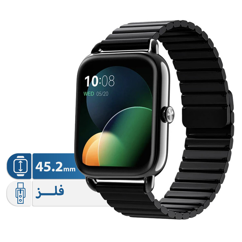 ساعت هوشمند 45.2 میلی متری هایلو مدل RS4 plus LS11 با بند فلزی ساعت هوشمند 45.2 میلی متری هایلو مدل RS4 plus LS11 با بند فلزی