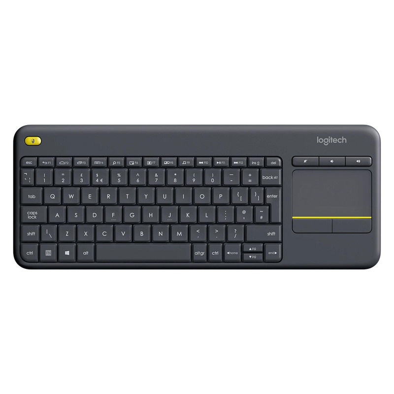 کیبورد بی سیم لاجیتک مدل K400 Plus، سوییچ ممبران، Tenkeyless کیبورد بی سیم لاجیتک مدل K400 Plus، سوییچ ممبران، Tenkeyless