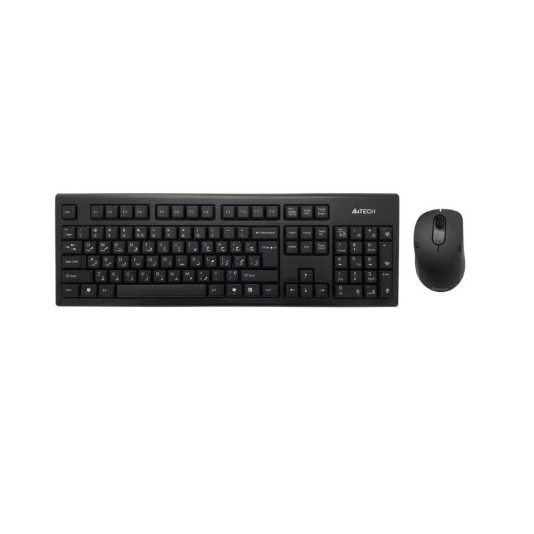 کیبورد و ماوس بی سیم ای فورتک مدل Padless 7100n کیبورد و ماوس بی سیم ای فورتک مدل Padless 7100n