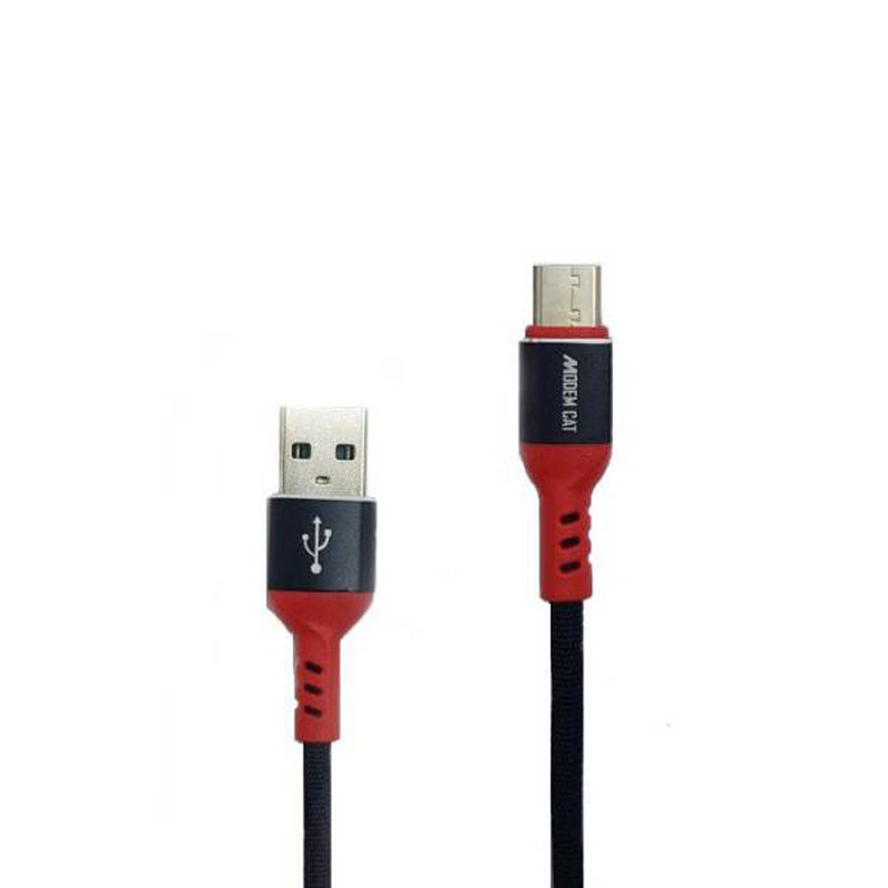 کابل تبدیل USB به microUSB مودم کت مدل MCB-001 طول 1.5 متر کابل تبدیل USB به microUSB مودم کت مدل MCB-001 طول 1.5 متر