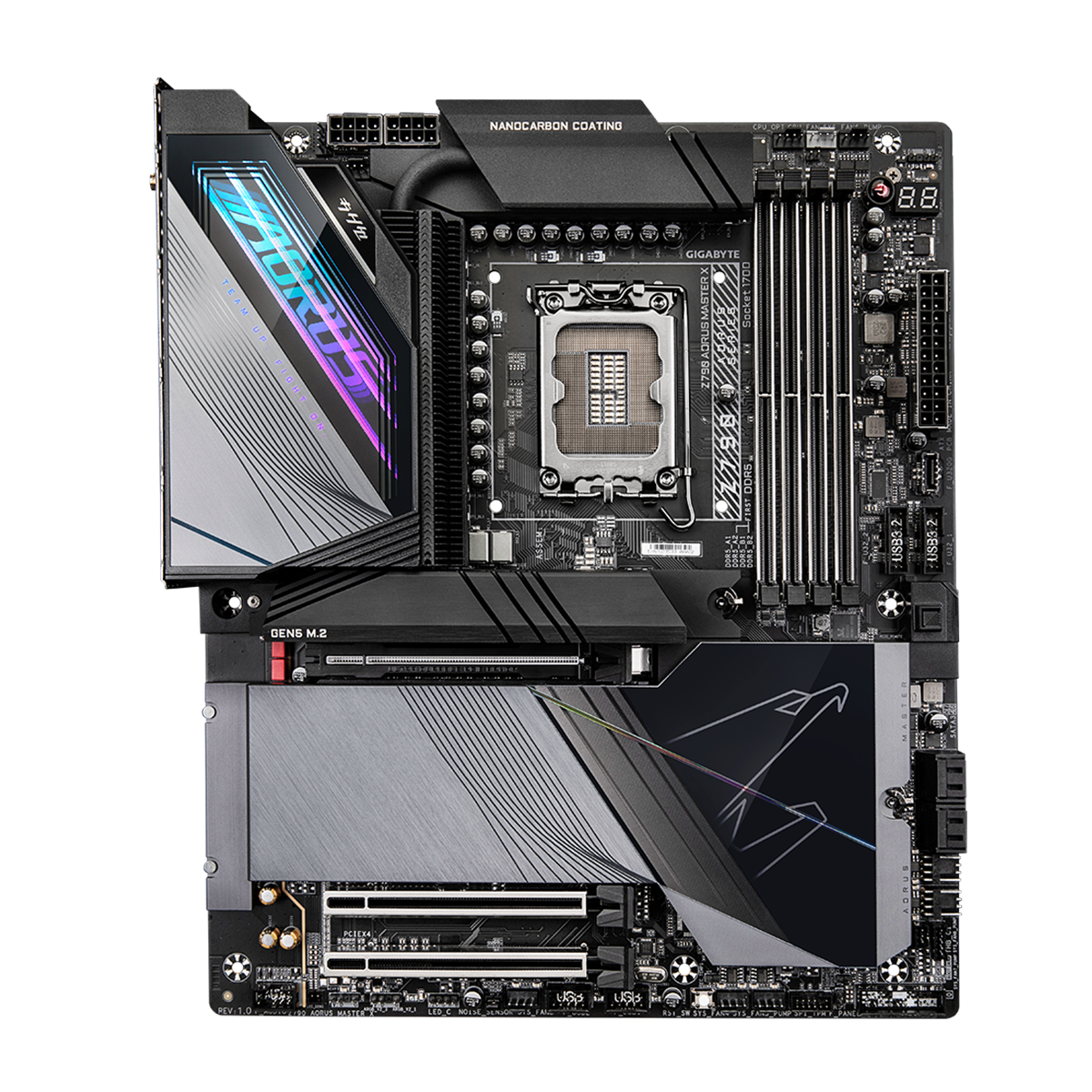 مادربرد گیگابایت مدل Z790 AORUS MASTER X 1.0-مشکی مادربرد گیگابایت مدل Z790 AORUS MASTER X 1.0-مشکی
