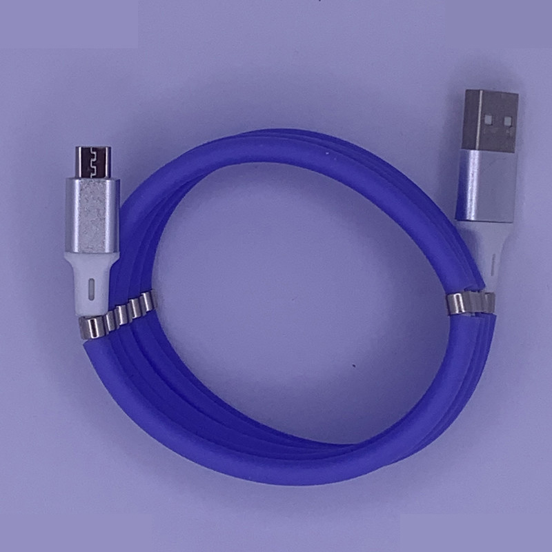 کابل تبدیل USB به microUSB مغناطیسی دنمن مدل D11 طول 1 متر کابل تبدیل USB به microUSB مغناطیسی دنمن مدل D11 طول 1 متر
