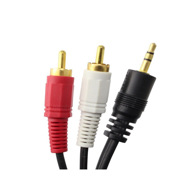 کابل تبدیل جک 3.5 میلی متری به RCA او اف سی مدل 01 طول 1.5 متر کابل تبدیل جک 3.5 میلی متری به RCA او اف سی مدل 01 طول 1.5 متر
