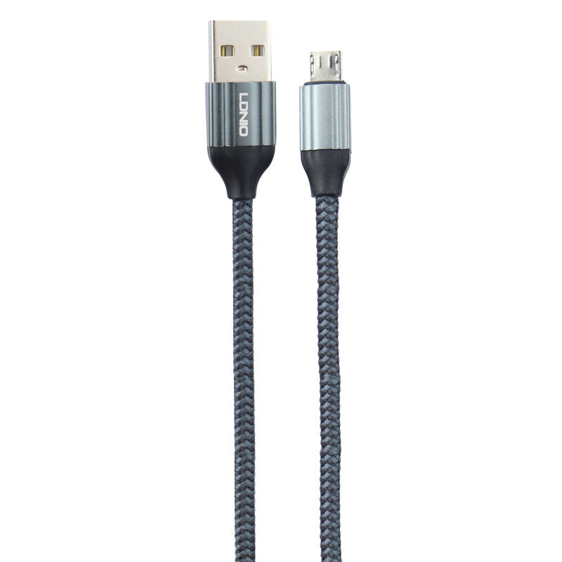 کابل تبدیل USB به microUSB الدینیو مدل LS431 طول ۱ متر کابل تبدیل USB به microUSB الدینیو مدل LS431 طول ۱ متر