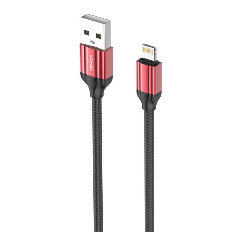 کابل تبدیل USB به لایتنینگ الدینیو مدل LS431 طول 1 متر کابل تبدیل USB به لایتنینگ الدینیو مدل LS431 طول 1 متر