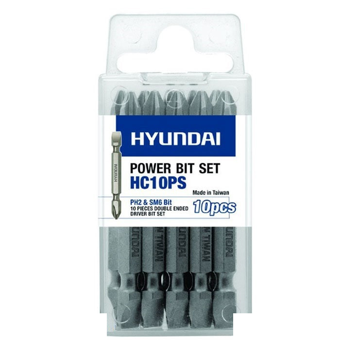 سری پیچ گوشتی هیوندای مدل HC10PS بسته 10 عددی سری پیچ گوشتی هیوندای مدل HC10PS بسته 10 عددی