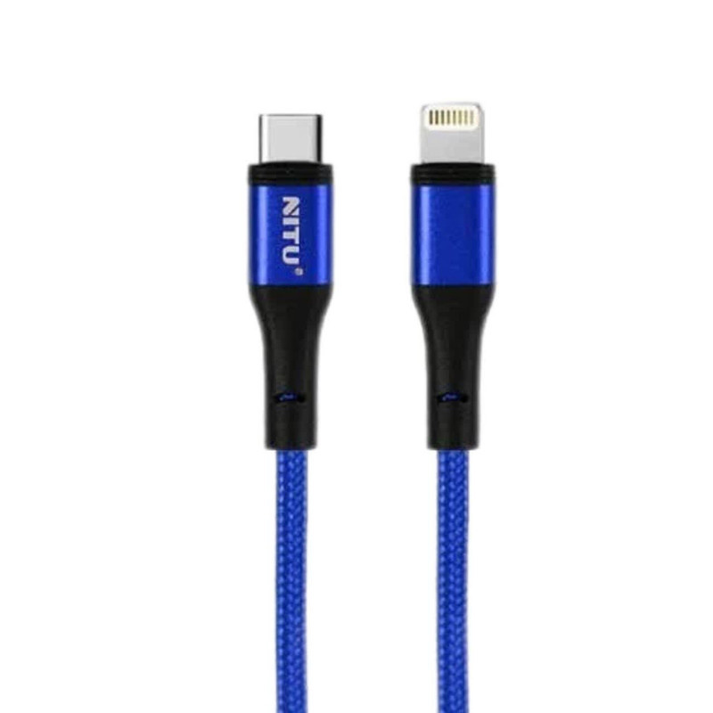کابل تبدیل USB-C به لایتنینگ نیتو مدل NC_35 طول 0.3 متر کابل تبدیل USB-C به لایتنینگ نیتو مدل NC_35 طول 0.3 متر