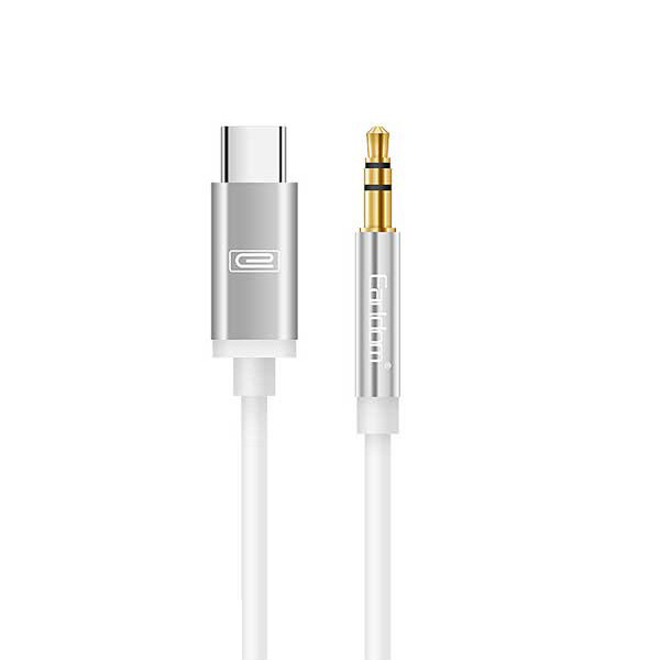 کابل تبدیل USB-C به جک 3.5 میلی متری ارلدام مدل ET-28 طول 1 متر کابل تبدیل USB-C به جک 3.5 میلی متری ارلدام مدل ET-28 طول 1 متر