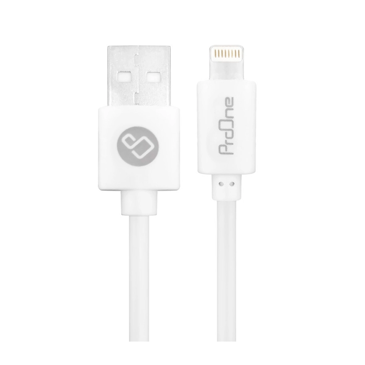 کابل تبدیل USB به لایتنینگ پرووان مدل M01 طول 1 متر-سفید کابل تبدیل USB به لایتنینگ پرووان مدل M01 طول 1 متر-سفید