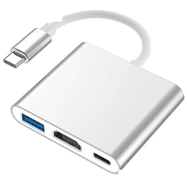 تبدیل USB-C به HDMI/USB/PD آی فورتک مدل IFOR-03 تبدیل USB-C به HDMI/USB/PD آی فورتک مدل IFOR-03