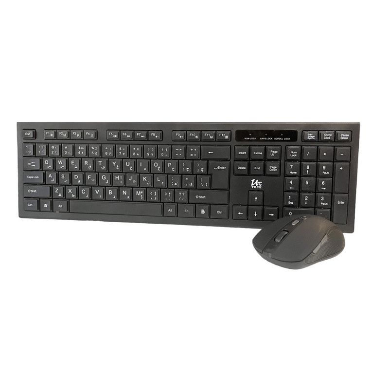 کیبورد و ماوس بی سیم یوسیتک مدل UC-3008W کیبورد و ماوس بی سیم یوسیتک مدل UC-3008W