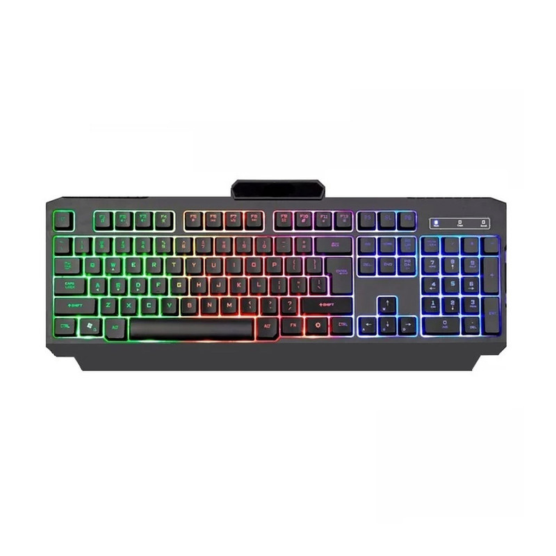 کیبورد گیمینگ یوسیتک مدل KB3800G، سوییچ ممبران، Full-Size، نورپردازی LED RGB کیبورد گیمینگ یوسیتک مدل KB3800G، سوییچ ممبران، Full-Size، نورپردازی LED RGB