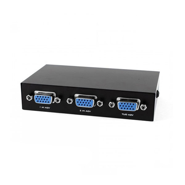 سوییچ دو پورت VGA دی نت مدل MT-15-2H سوییچ دو پورت VGA دی نت مدل MT-15-2H