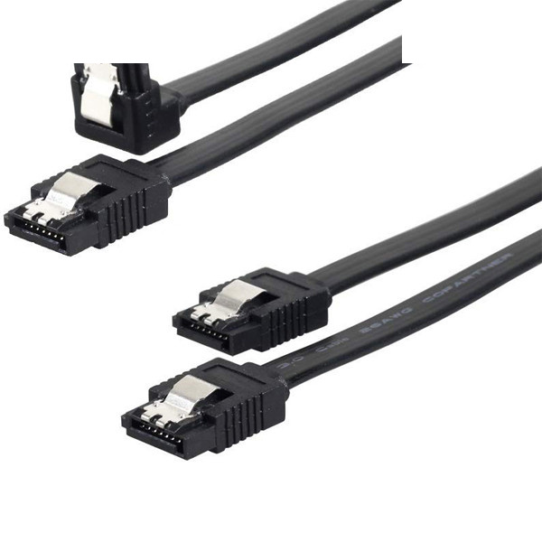 کابل دیتا SATA 3 مدل 12CF1 طول 0.5 متر بسته 2 عددی کابل دیتا SATA 3 مدل 12CF1 طول 0.5 متر بسته 2 عددی
